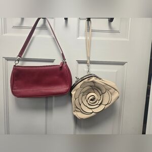 2 Vintage Wristlet And Crossbody Purse's